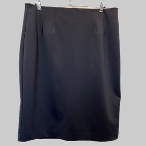 Lane Bryant Black Pencil Skirt